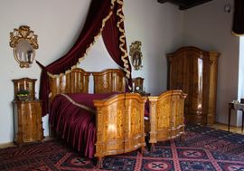 Ložnice v barokním stylu