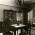 A. Balán, nábytek do jídelny vlastního bytu, zhotovený ve kubizujícím národním stylu, 1922 (sbírka MRV)